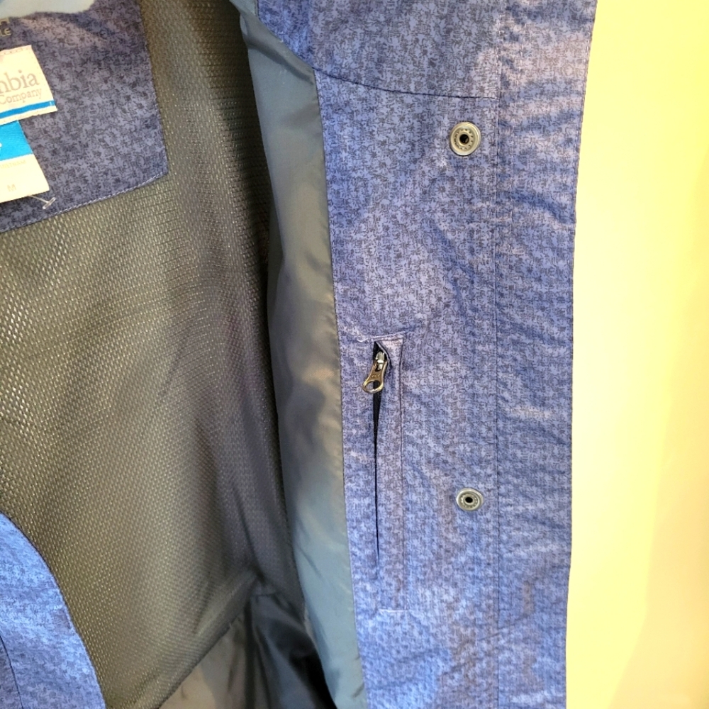 NWOT!Columbia Blue Rain coat - Picture 7 of 10